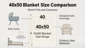 40x50 Blanket Size Comparison What It Fits and Compares