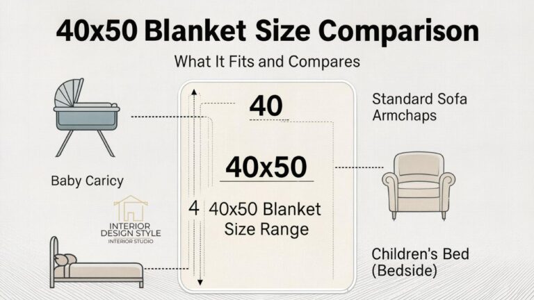 40x50 Blanket Size Comparison What It Fits and Compares