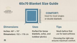 60x70 Blanket Size Guide Dimensions, Uses, Fit & Tips