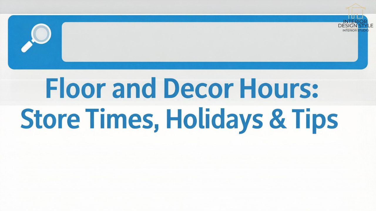 Floor and Decor Hours